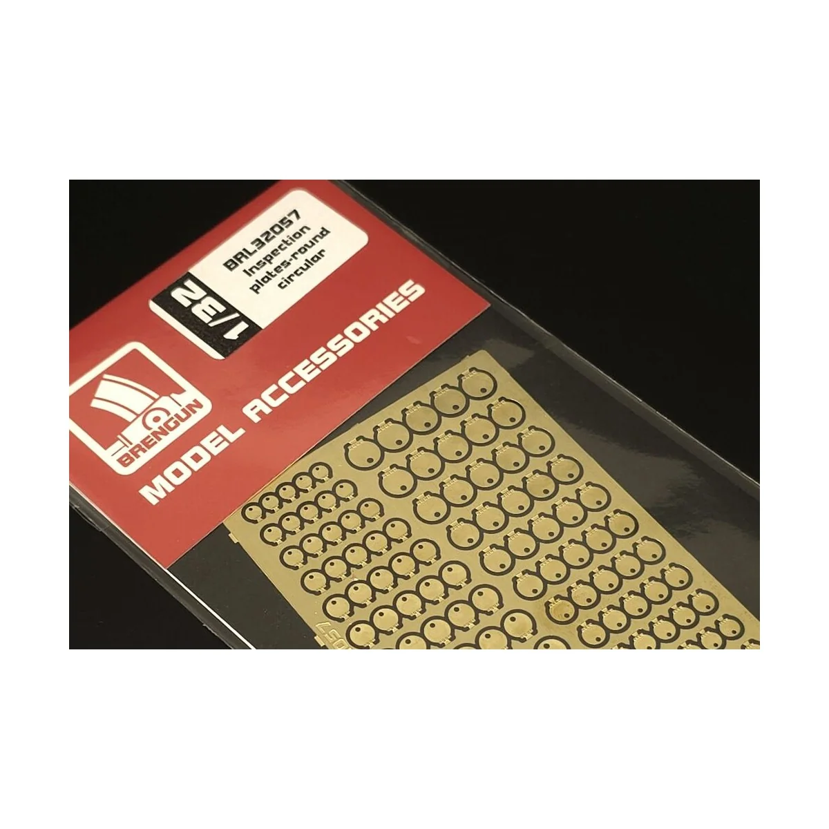 Inspection plates-round circular, 1/32 - Brengun BRL32057 Inspection plates-round circular, 1/32 - Brengun BRL32057