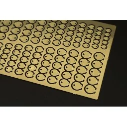 Inspection plates-round circular, 1/32 - Brengun BRL32057 2