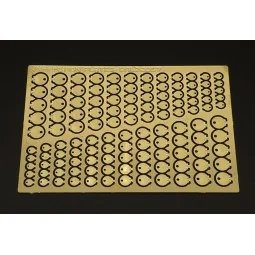 Inspection plates-round circular, 1/32 - Brengun BRL32057 2