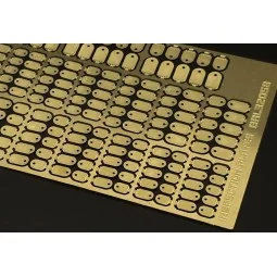 Inspection plates-round rectangular, 1/32 - Brengun BRL32058 2