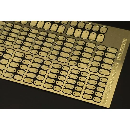 Inspection plates-round rectangular, 1/32 - Brengun BRL32058 Inspection plates-round rectangular, 1/32 - Brengun BRL32058