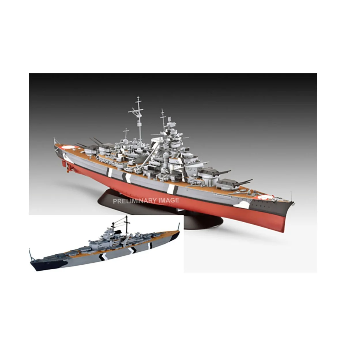 The Legendary Bismarck, 1/700 - Revell 05637 The Legendary Bismarck, 1/700 - Revell 05637