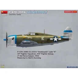 P-47D-20RA Thunderbolt. Saipan, 1944. Advanced Kit, 1/48 - MiniArt ...