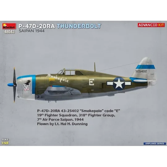 P-47D-20RA Thunderbolt. Saipan, 1944. Advanced Kit, 1/48 - MiniArt ... P-47D-20RA Thunderbolt. Saipan, 1944. Advanced Kit, 1/48 - MiniArt ...