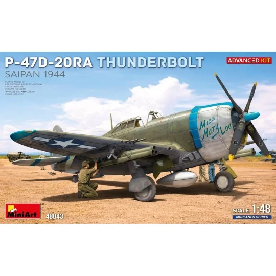 P-47D-20RA Thunderbolt. Saipan, 1944. Advanced Kit, 1/48 - MiniArt ... P-47D-20RA Thunderbolt. Saipan, 1944. Advanced Kit, 1/48 - MiniArt ...