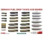German Fuel Drop Tanks and Bombs, 1/48 - MiniArt 49021 German Fuel Drop Tanks and Bombs, 1/48 - MiniArt 49021