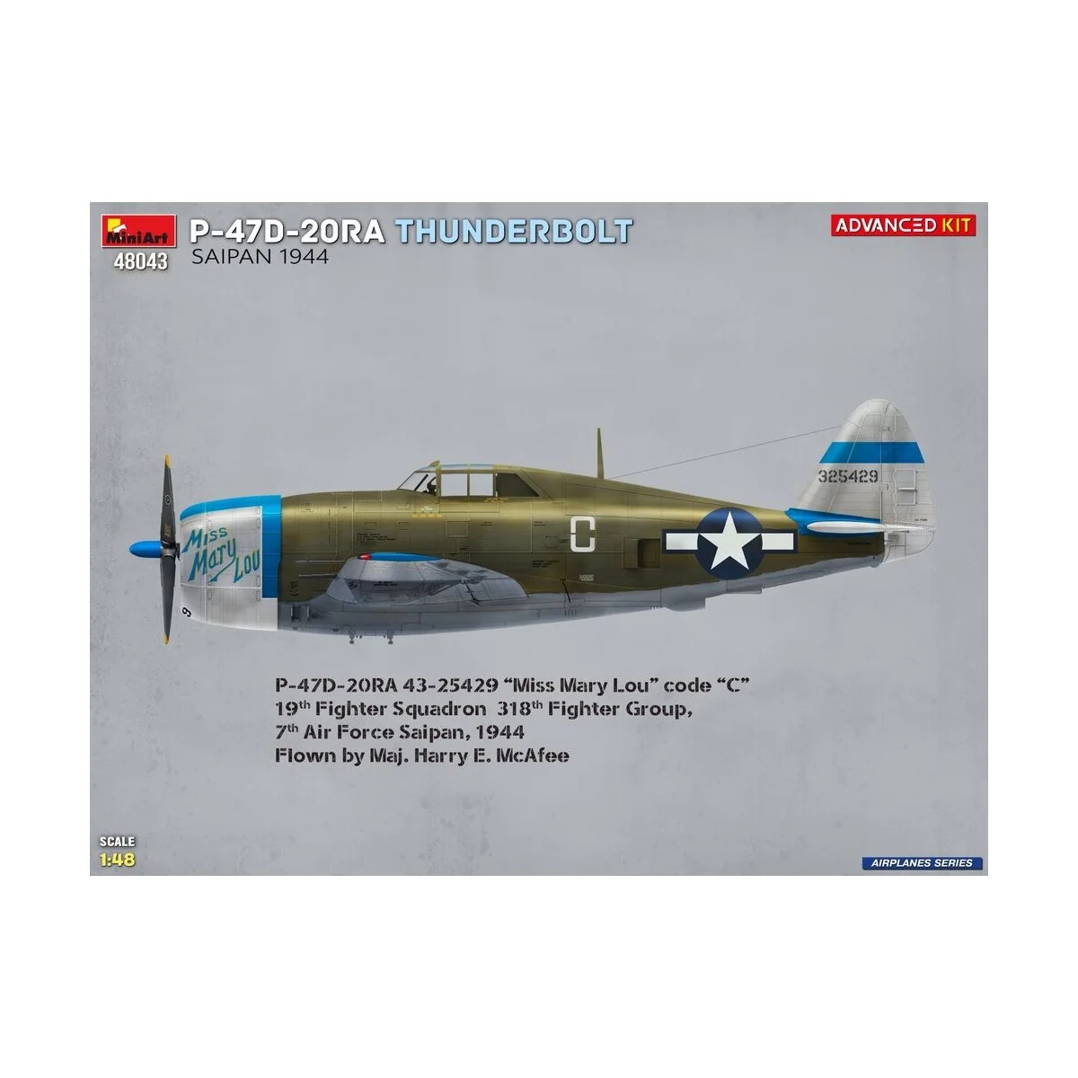 P-47D-20RA Thunderbolt. Saipan, 1944. Advanced Kit, 1/48 - MiniArt ... P-47D-20RA Thunderbolt. Saipan, 1944. Advanced Kit, 1/48 - MiniArt ...