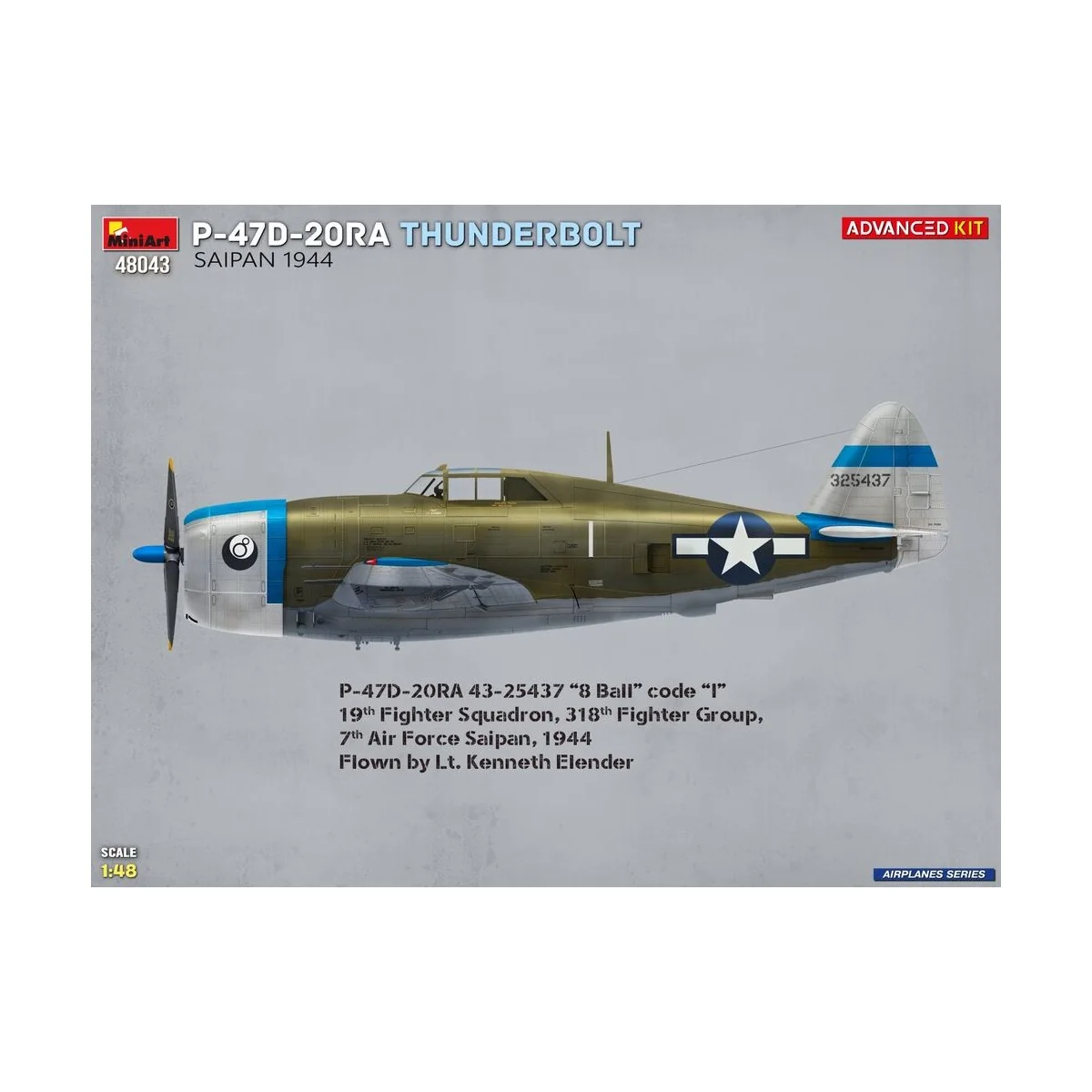 P-47D-20RA Thunderbolt. Saipan, 1944. Advanced Kit, 1/48 - MiniArt ... P-47D-20RA Thunderbolt. Saipan, 1944. Advanced Kit, 1/48 - MiniArt ...