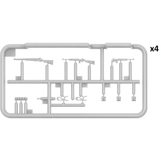 U.S. Airborne Tank Riders, 1/35 - MiniArt 53040 U.S. Airborne Tank Riders, 1/35 - MiniArt 53040