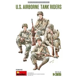 U.S. Airborne Tank Riders, 1/35 - MiniArt 53040