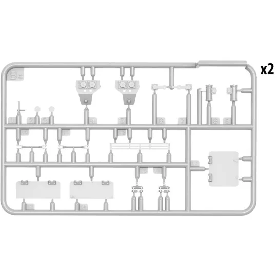 Pz.Kpfw.III Ausf. D/B with Crew, 1/32 - MiniArt 53085 Pz.Kpfw.III Ausf. D/B with Crew, 1/32 - MiniArt 53085