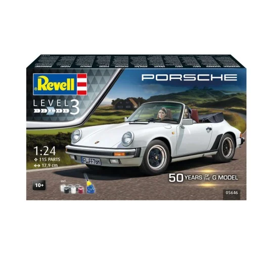 50 Years of Porsche 911 G-Model (Cabriolet), 1/24 - Revell 05646