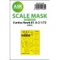 Curtiss Hawk 81-A-2 one-sided painting mask for Airfix, 1/72 - Art ... Curtiss Hawk 81-A-2 one-sided painting mask for Airfix, 1/72 - Art ...