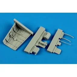 P-40B Warhawk radio equipment, 1/72 - Aires 7298 2