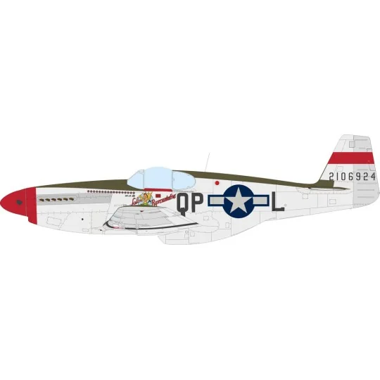 P-51B Mustang, 1/32 - Eduard Plastic Kits 932011
