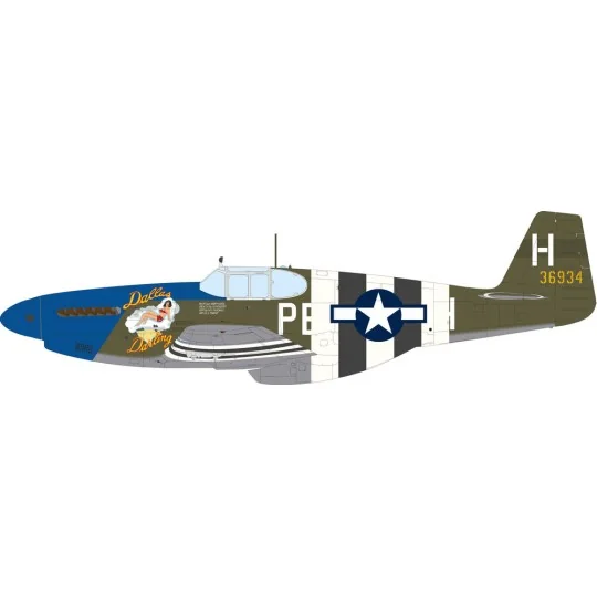 P-51B Mustang, 1/32 - Eduard Plastic Kits 932011