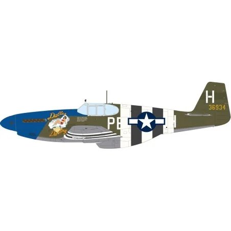 P-51B Mustang, 1/32 - Eduard Plastic Kits 932011