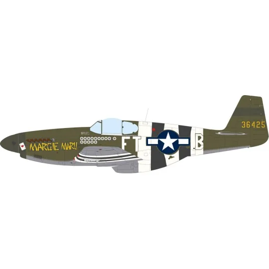 P-51B Mustang, 1/32 - Eduard Plastic Kits 932011