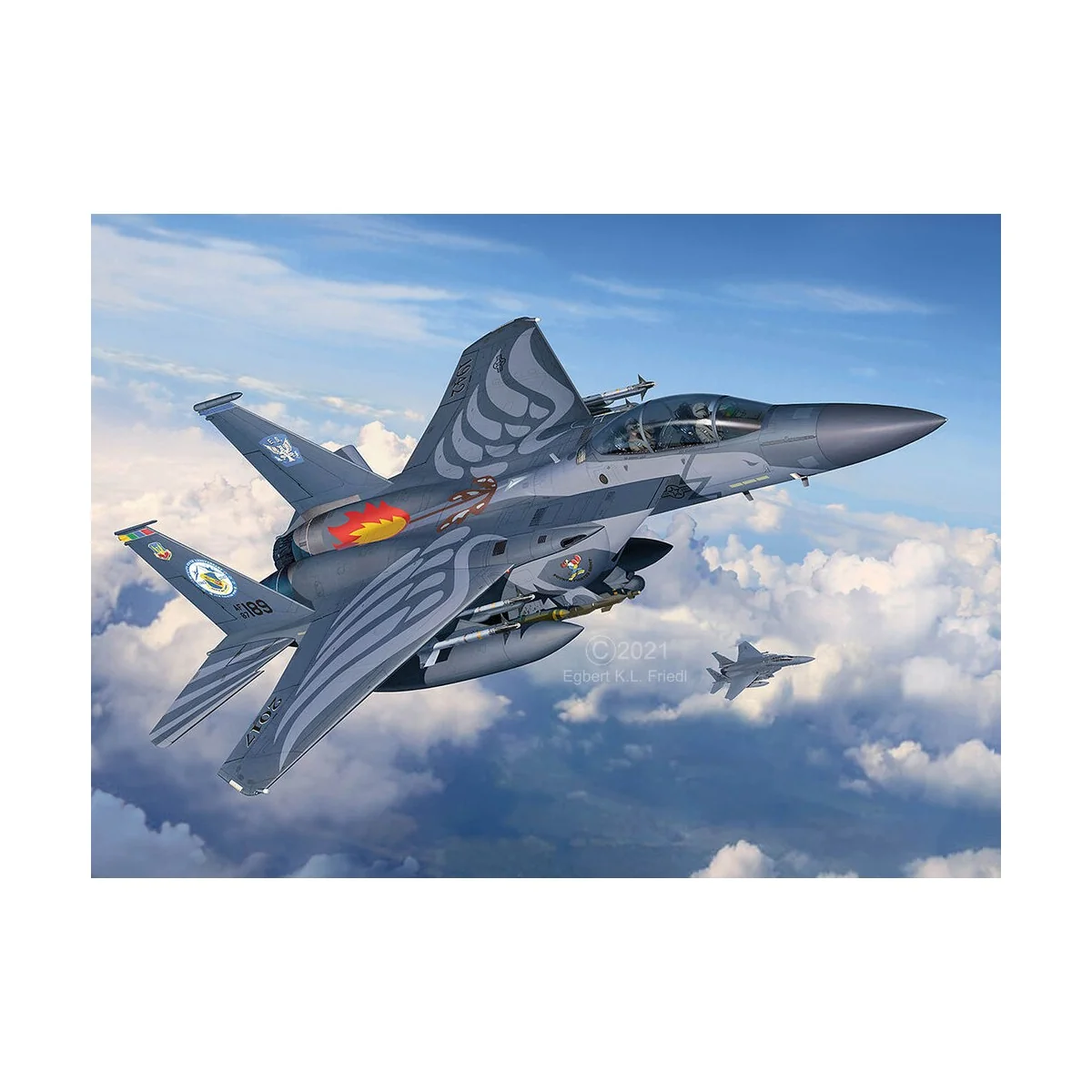 F-15E Strike Eagle, 1/72 - Revell 3841 F-15E Strike Eagle, 1/72 - Revell 3841