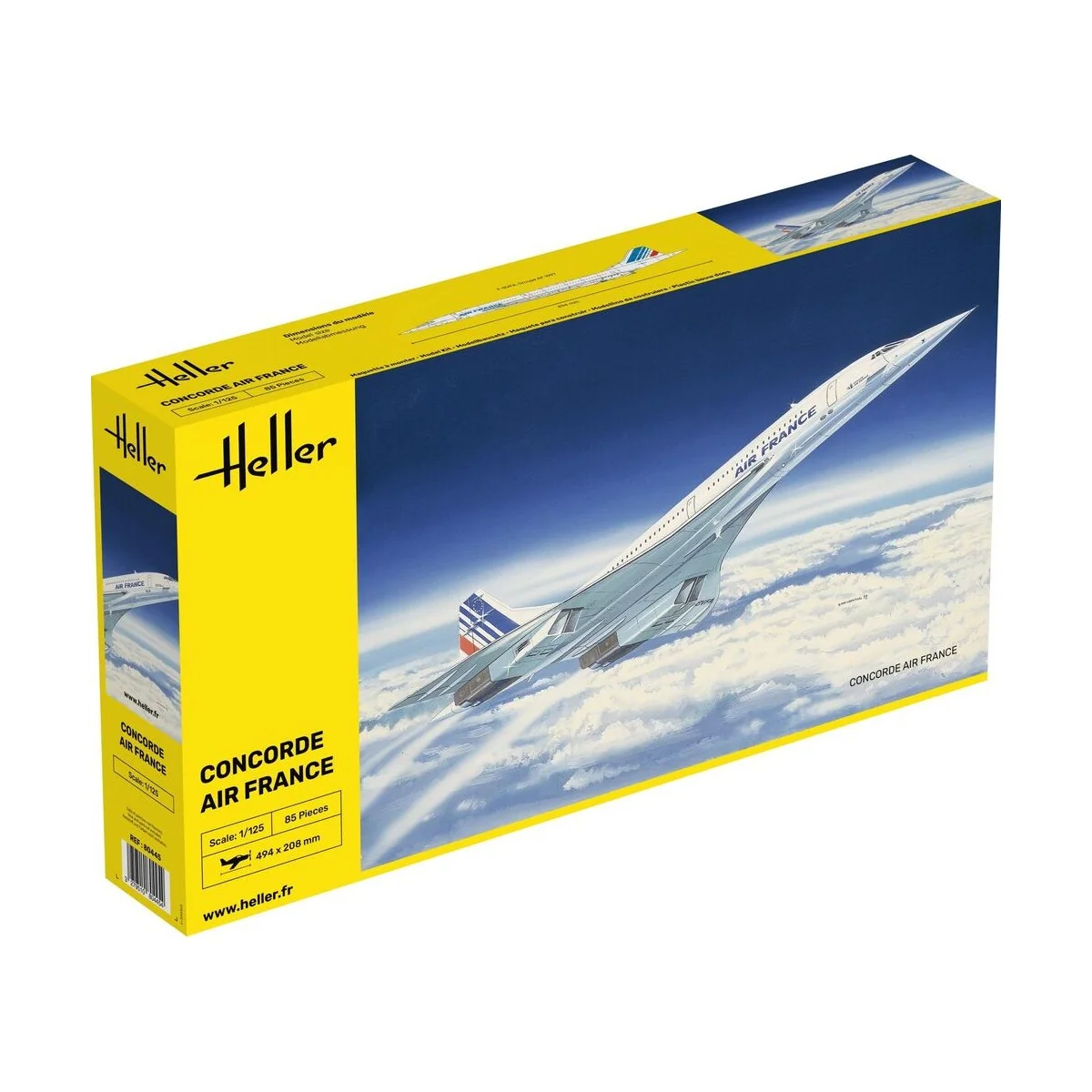 Concorde AF, 1/125 - Heller 80445