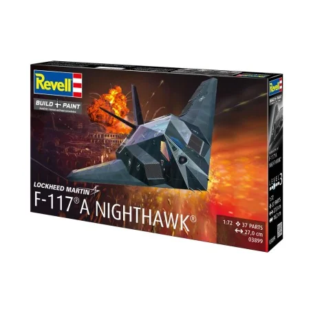 F-117A Nighthawk Stealth Fighter, 1/72 - Revell 03899