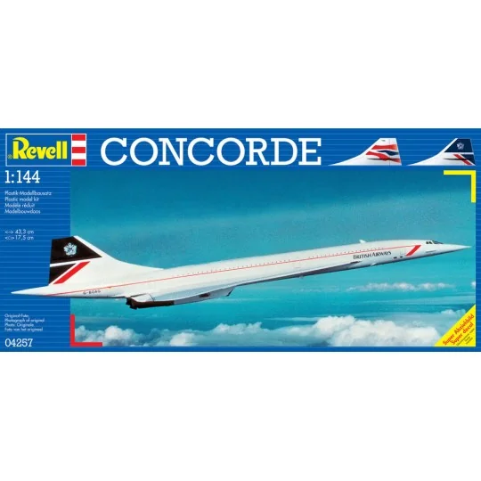 Concorde "British Airways, 1/144 - Revell 04257 Concorde "British Airways, 1/144 - Revell 04257