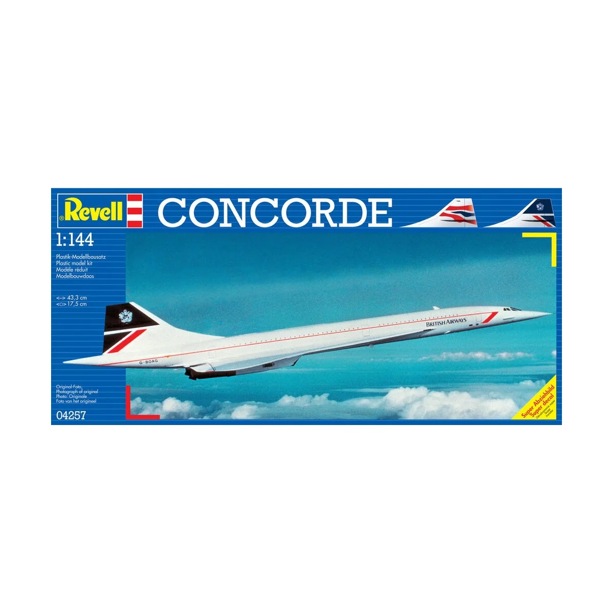 Concorde "British Airways, 1/144 - Revell 04257 Concorde "British Airways, 1/144 - Revell 04257