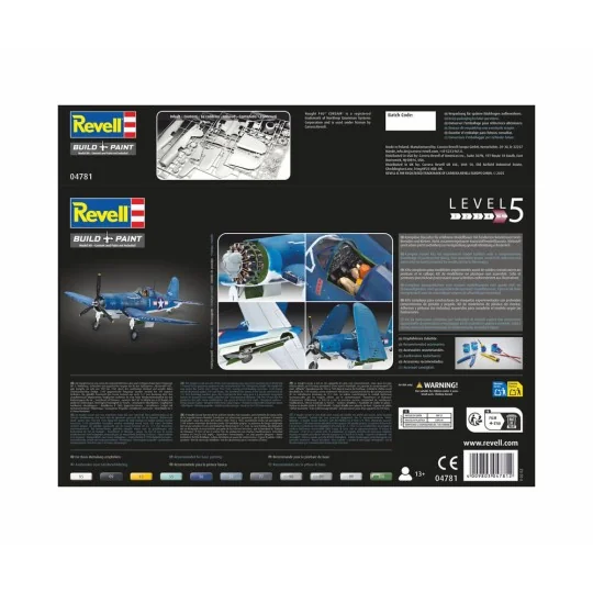 Vought F4U-1A CORSAIR, 1/32 - Revell 04781 Vought F4U-1A CORSAIR, 1/32 - Revell 04781