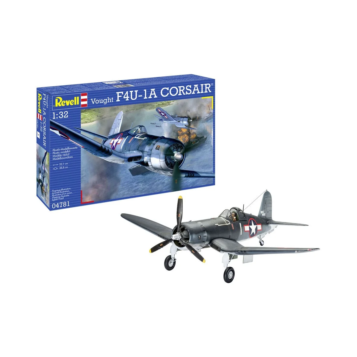 Vought F4U-1A CORSAIR, 1/32 - Revell 04781 Vought F4U-1A CORSAIR, 1/32 - Revell 04781
