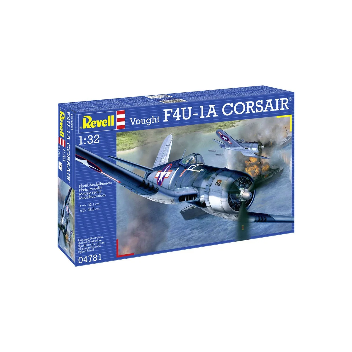 Vought F4U-1A CORSAIR, 1/32 - Revell 04781 Vought F4U-1A CORSAIR, 1/32 - Revell 04781