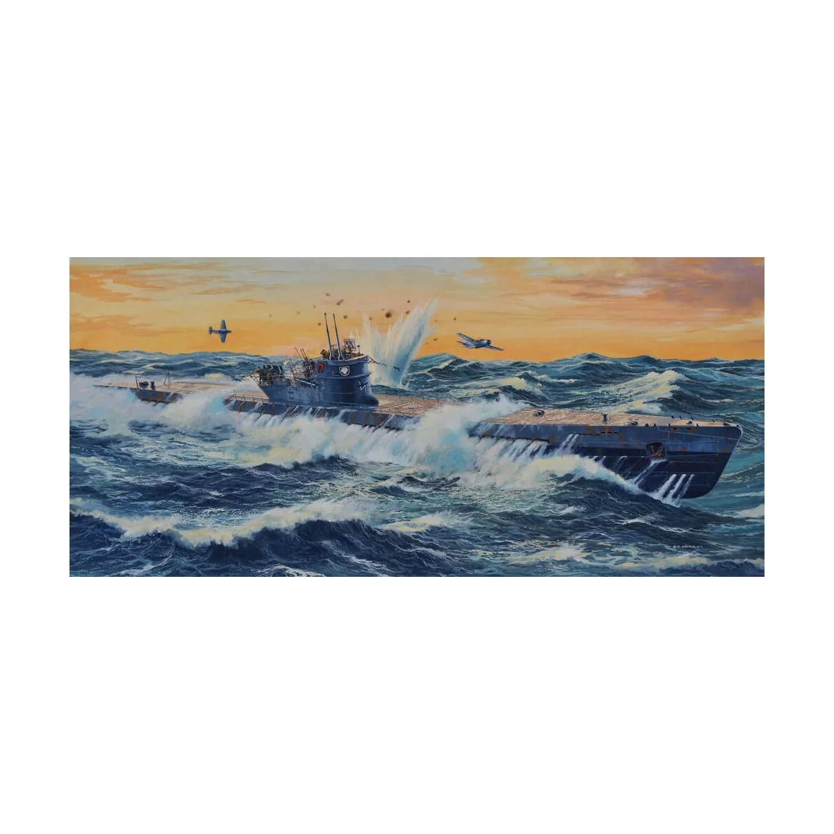 Type IX C, 1/72 - Revell 05180 Type IX C, 1/72 - Revell 05180