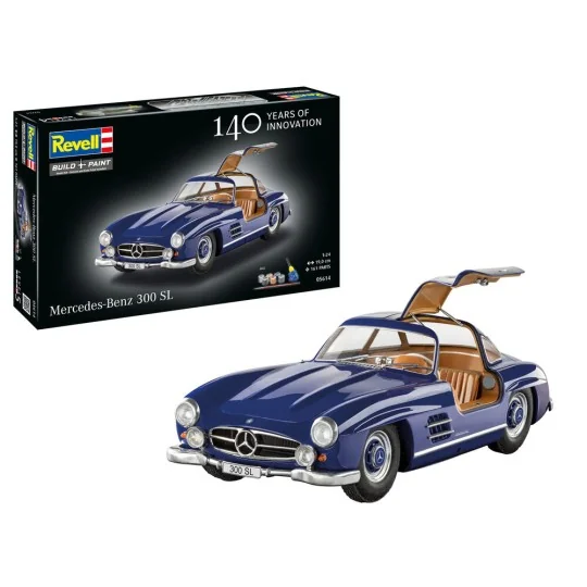 Geschenkset Mercedes-Benz 300 SL 100 Jahre MB, 1/24 - Revell 05614 Geschenkset Mercedes-Benz 300 SL 100 Jahre MB, 1/24 - Revell 05614