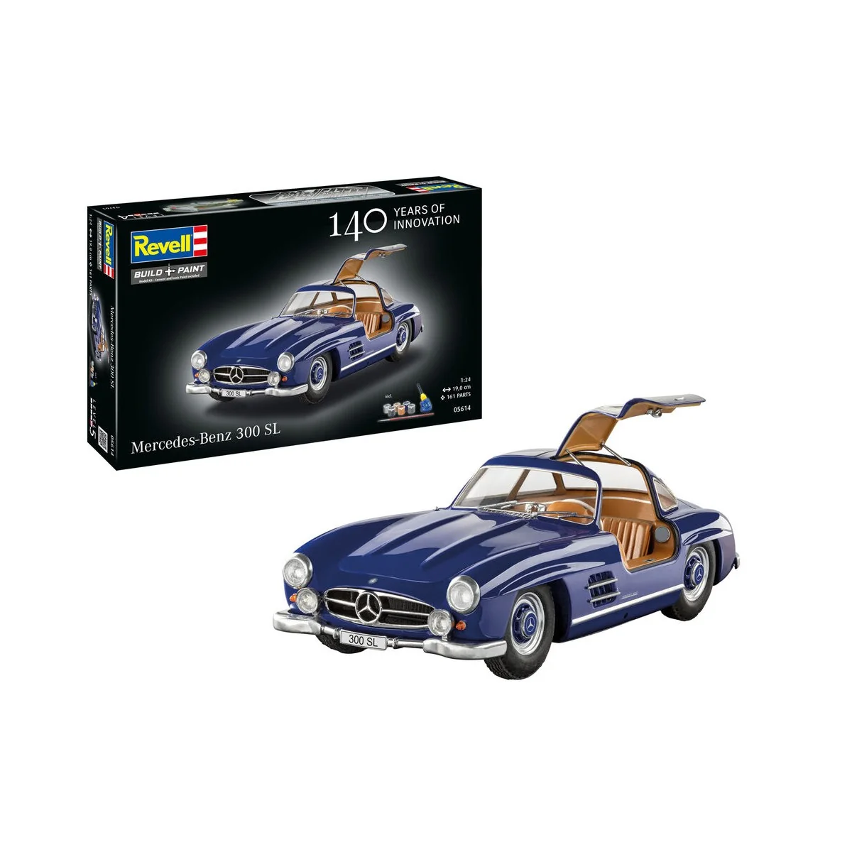 Geschenkset Mercedes-Benz 300 SL 100 Jahre MB, 1/24 - Revell 05614 Geschenkset Mercedes-Benz 300 SL 100 Jahre MB, 1/24 - Revell 05614