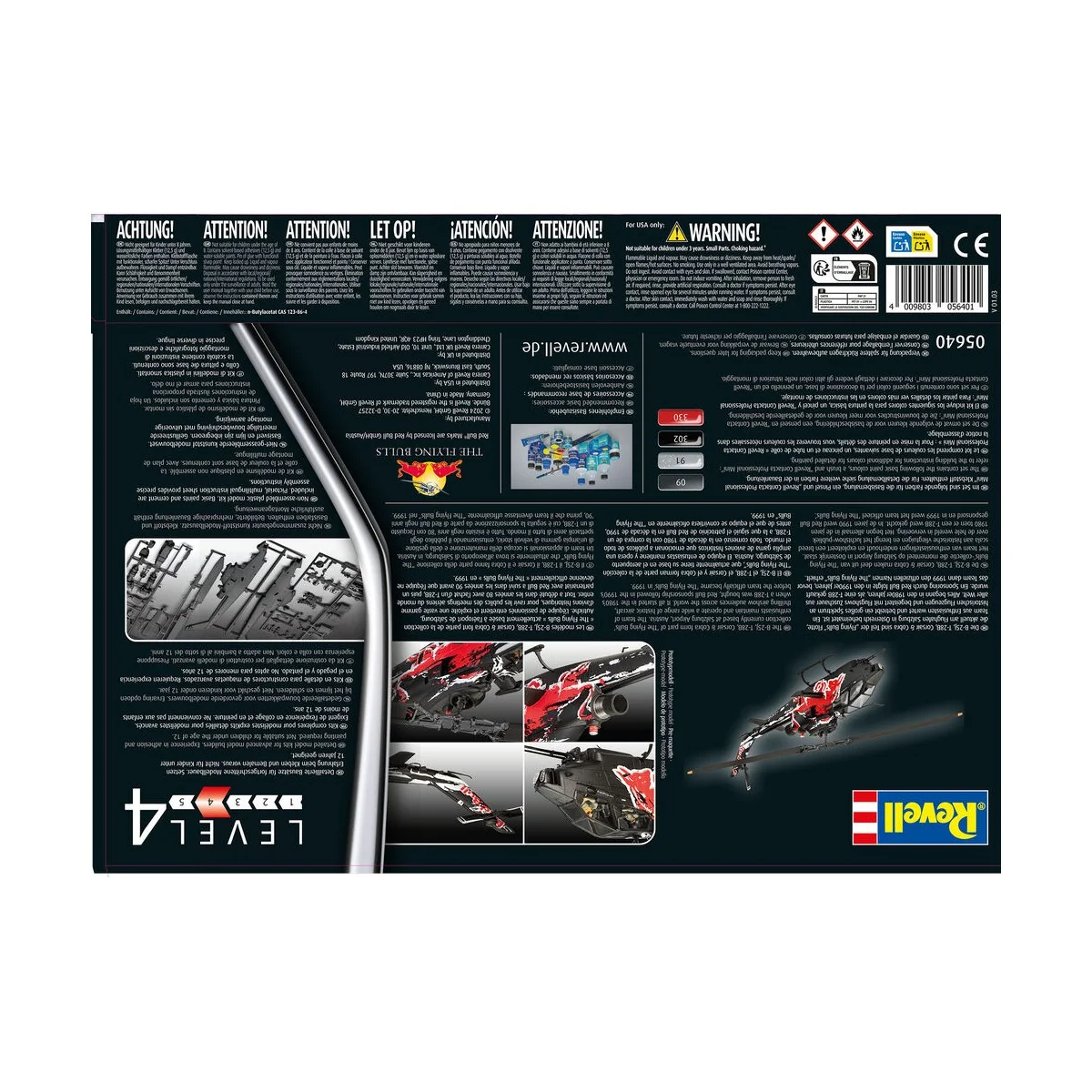 Flying Bulls AH-1F Cobra, 1/48 - Revell 05640 Flying Bulls AH-1F Cobra, 1/48 - Revell 05640