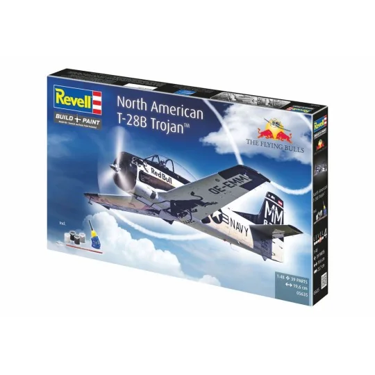 Geschenkset Flying Bulls T-28B Trojan, 1/48 - Revell 05635 Geschenkset Flying Bulls T-28B Trojan, 1/48 - Revell 05635