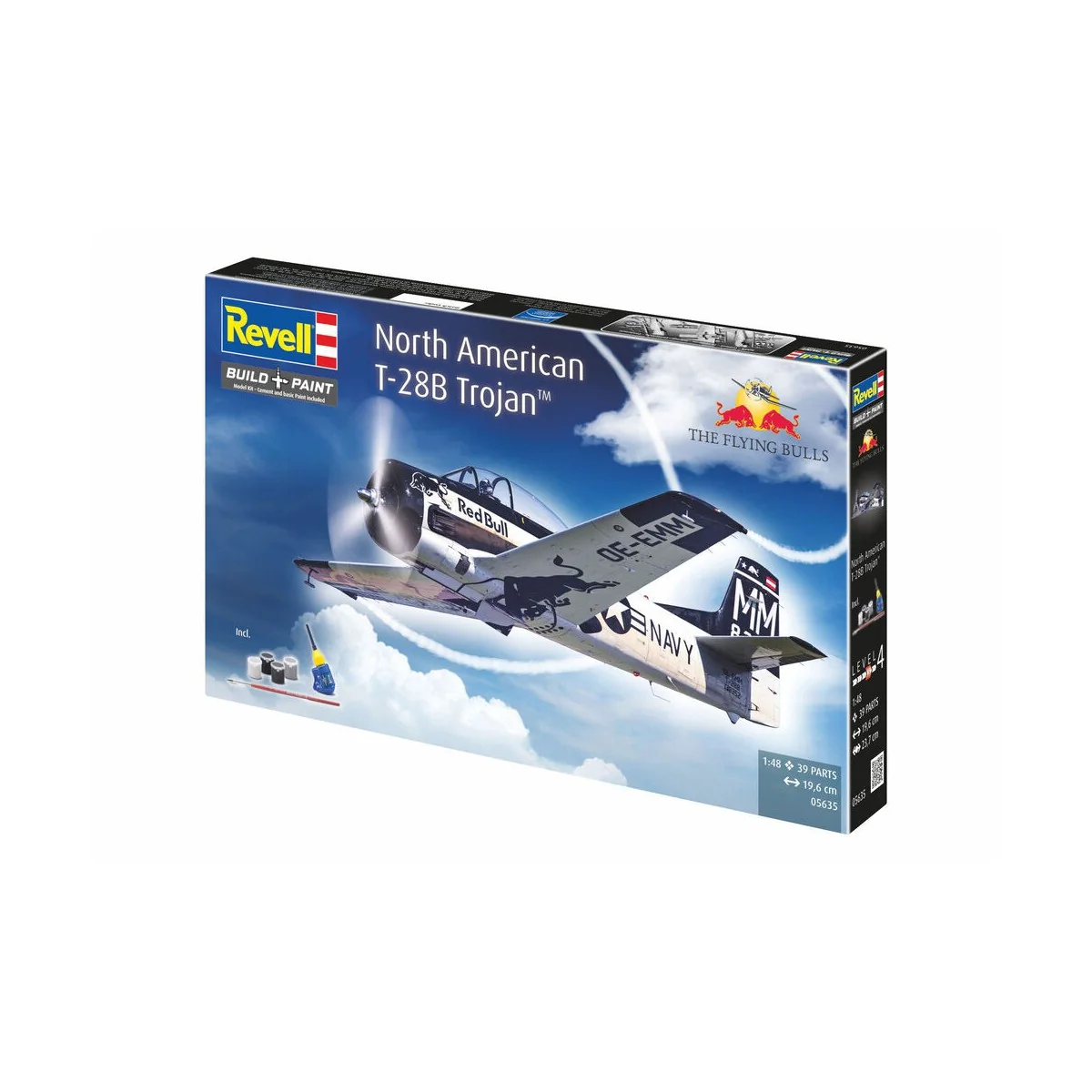 Geschenkset Flying Bulls T-28B Trojan, 1/48 - Revell 05635 Geschenkset Flying Bulls T-28B Trojan, 1/48 - Revell 05635