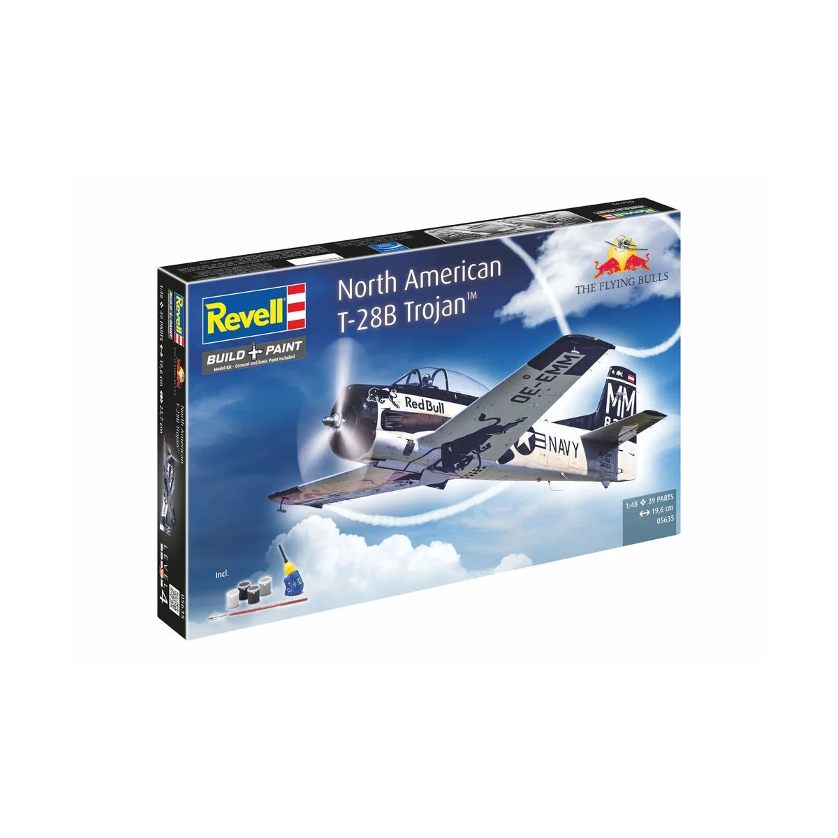 Geschenkset Flying Bulls T-28B Trojan, 1/48 - Revell 05635 Geschenkset Flying Bulls T-28B Trojan, 1/48 - Revell 05635