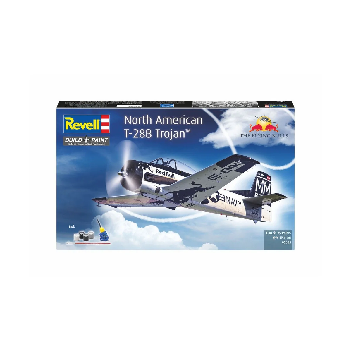 Geschenkset Flying Bulls T-28B Trojan, 1/48 - Revell 05635 Geschenkset Flying Bulls T-28B Trojan, 1/48 - Revell 05635