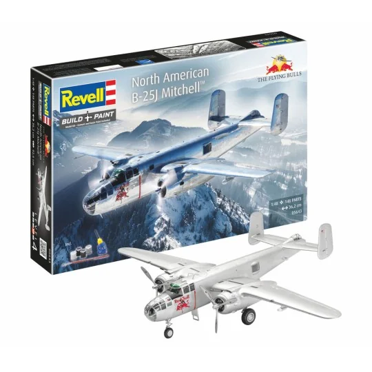 North American B-25J Mitchell, 1/48 - Revell 05643 North American B-25J Mitchell, 1/48 - Revell 05643