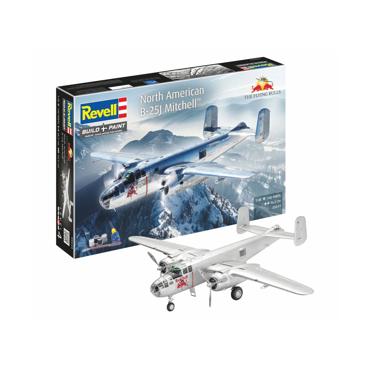 North American B-25J Mitchell, 1/48 - Revell 05643 North American B-25J Mitchell, 1/48 - Revell 05643