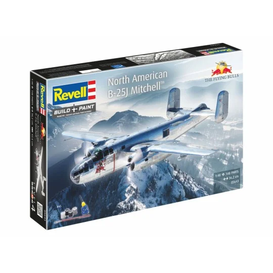 North American B-25J Mitchell, 1/48 - Revell 05643 North American B-25J Mitchell, 1/48 - Revell 05643