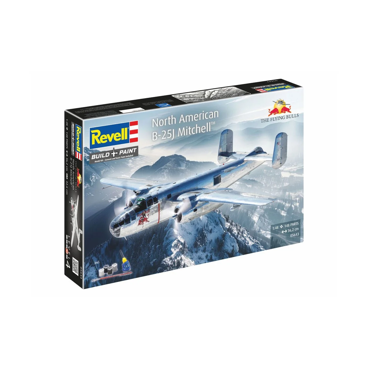 North American B-25J Mitchell, 1/48 - Revell 05643 North American B-25J Mitchell, 1/48 - Revell 05643