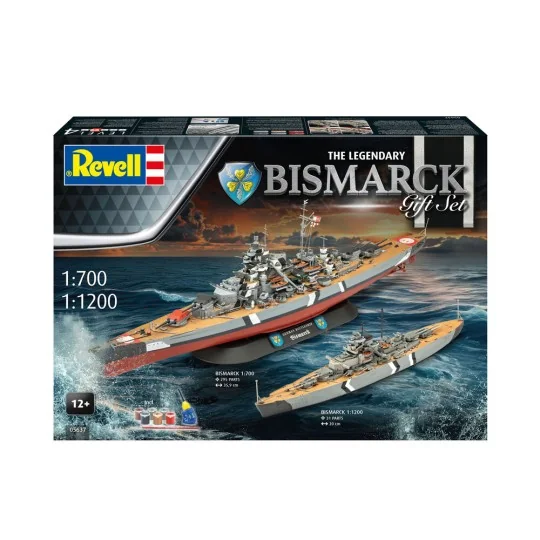 The Legendary Bismarck, 1/700 - Revell 05637 The Legendary Bismarck, 1/700 - Revell 05637
