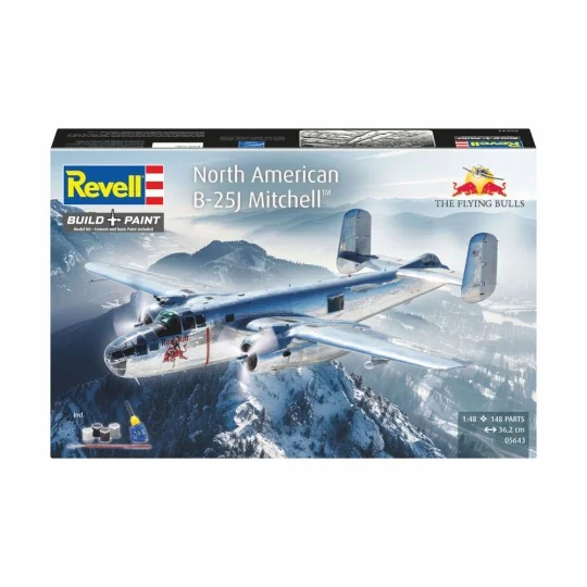 North American B-25J Mitchell, 1/48 - Revell 05643 North American B-25J Mitchell, 1/48 - Revell 05643