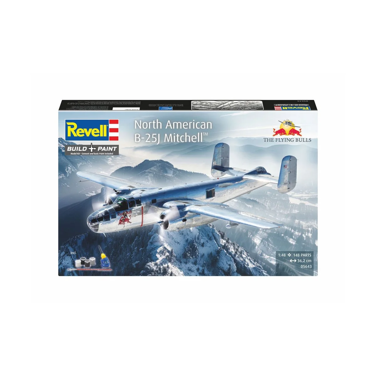 North American B-25J Mitchell, 1/48 - Revell 05643 North American B-25J Mitchell, 1/48 - Revell 05643