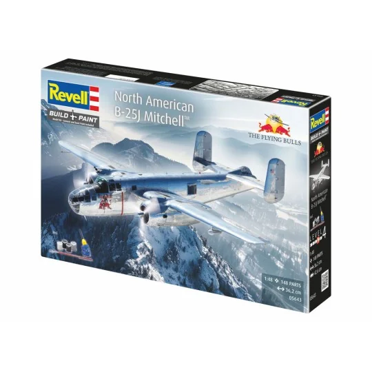 North American B-25J Mitchell, 1/48 - Revell 05643 North American B-25J Mitchell, 1/48 - Revell 05643