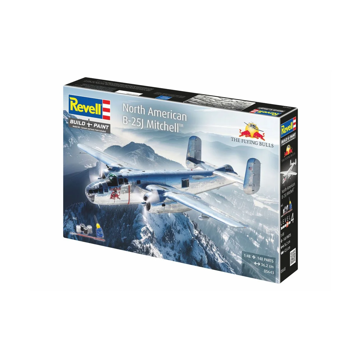 North American B-25J Mitchell, 1/48 - Revell 05643 North American B-25J Mitchell, 1/48 - Revell 05643