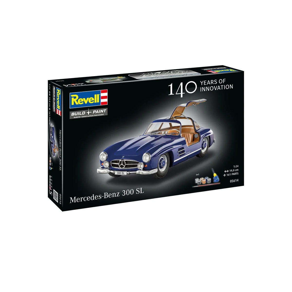 Geschenkset Mercedes-Benz 300 SL 100 Jahre MB, 1/24 - Revell 05614 Geschenkset Mercedes-Benz 300 SL 100 Jahre MB, 1/24 - Revell 05614