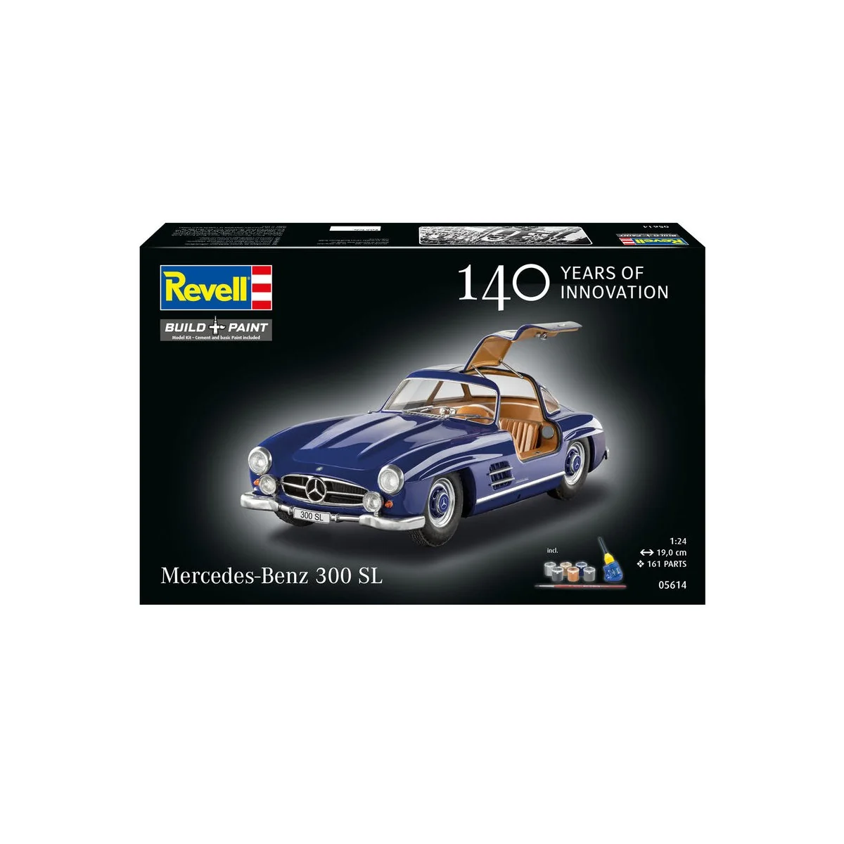 Geschenkset Mercedes-Benz 300 SL 100 Jahre MB, 1/24 - Revell 05614 Geschenkset Mercedes-Benz 300 SL 100 Jahre MB, 1/24 - Revell 05614