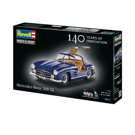 Geschenkset Mercedes-Benz 300 SL 100 Jahre MB, 1/24 - Revell 05614 Geschenkset Mercedes-Benz 300 SL 100 Jahre MB, 1/24 - Revell 05614